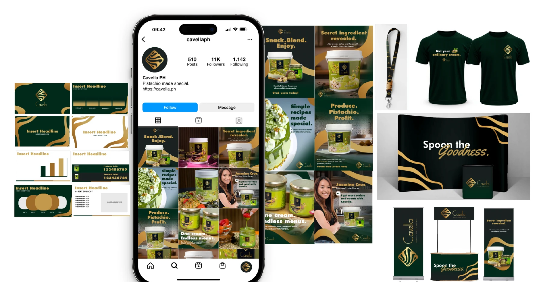Cavella PH brand and campaign materials