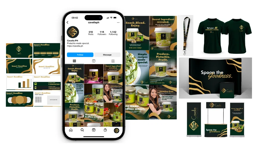 Cavella PH — Brand identity and applications
